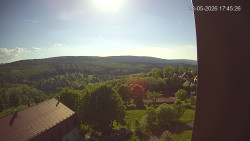 Panorama západ