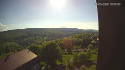 Panorama západ