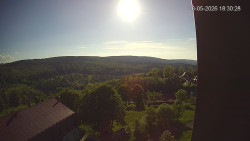 Panorama západ