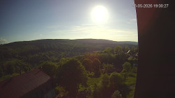 Panorama západ