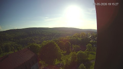 Panorama západ