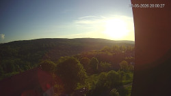 Panorama západ