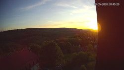 Panorama západ