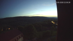 Panorama západ