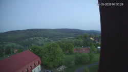 Panorama západ