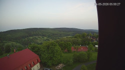 Panorama západ