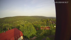 Panorama západ