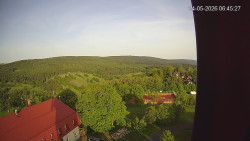 Panorama západ