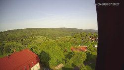 Panorama západ