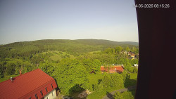 Panorama západ