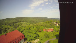 Panorama západ
