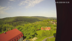 Panorama západ