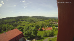 Panorama západ