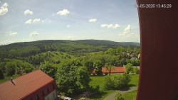 Panorama západ