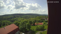 Panorama západ