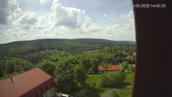 Panorama západ