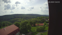 Panorama západ