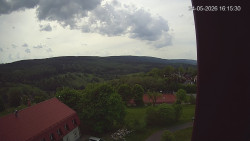 Panorama západ