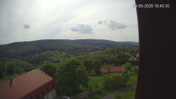 Panorama západ
