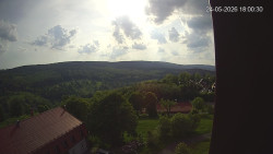 Panorama západ