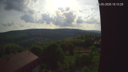 Panorama západ