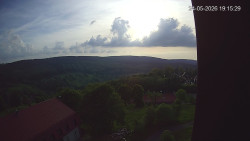 Panorama západ