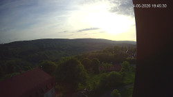 Panorama západ
