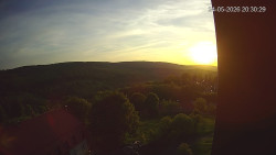 Panorama západ