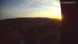 Panorama západ