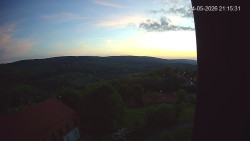 Panorama západ