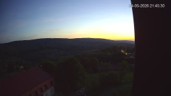 Panorama západ