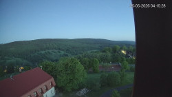 Panorama západ