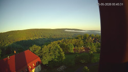 Panorama západ