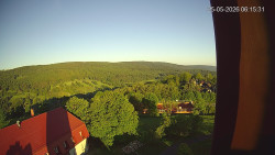 Panorama západ