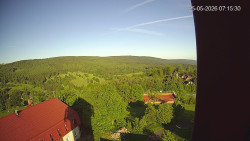 Panorama západ