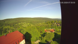 Panorama západ