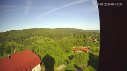 Panorama západ