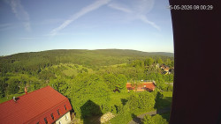 Panorama západ