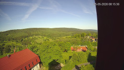 Panorama západ