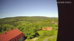 Panorama západ
