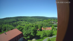 Panorama západ