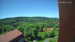 Panorama západ