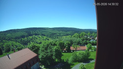 Panorama západ
