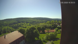 Panorama západ