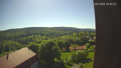Panorama západ