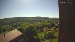 Panorama západ