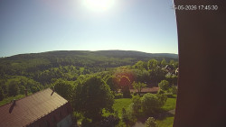 Panorama západ