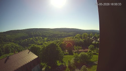 Panorama západ