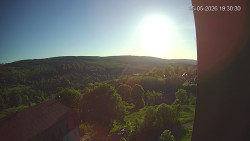 Panorama západ