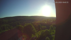 Panorama západ